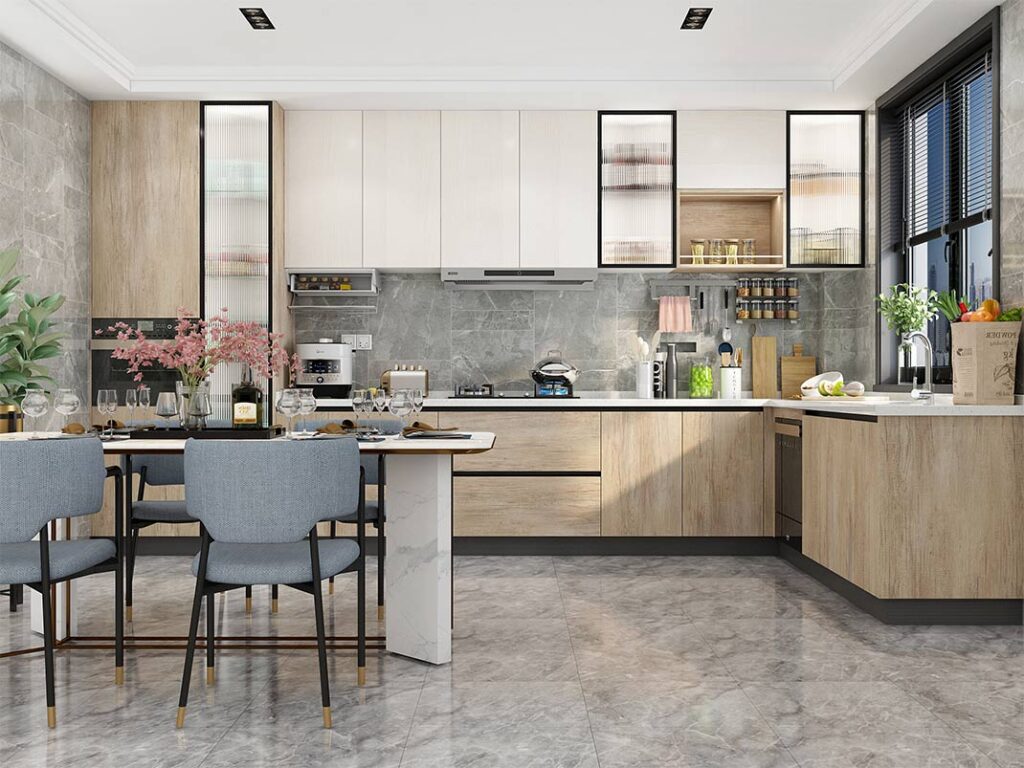 modern open kitchen