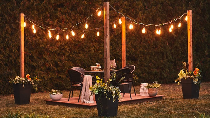 solar string lights
