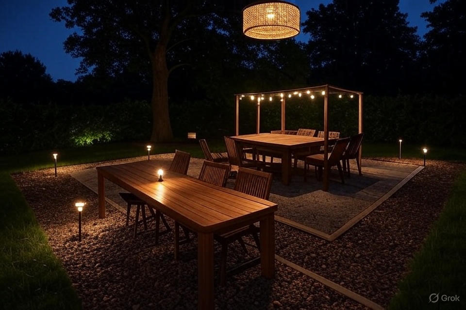 best outdoor lighting ideas 2025 layered backyard lighting