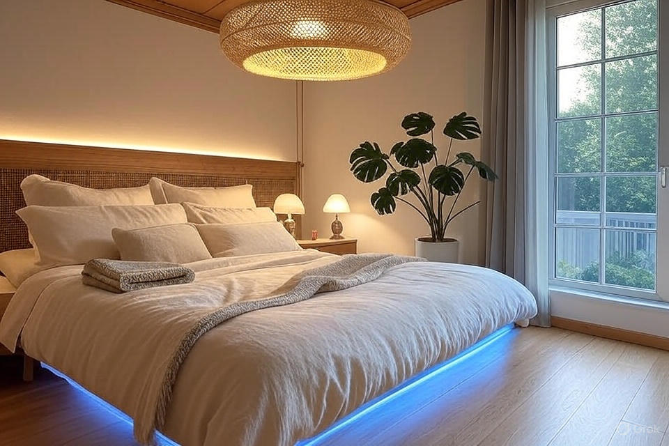 best bedroom lighting ideas 2025 layered cozy lighting