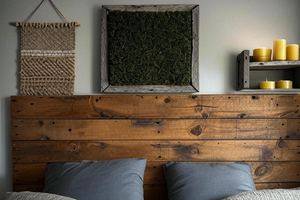 best diy home improvement projects 2025 reclaimed headboard